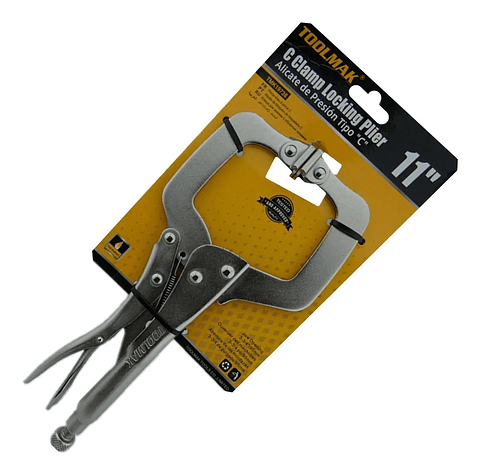 Alicate De Sujeción De Abrazadera En C 11 Pulgada Toolmak