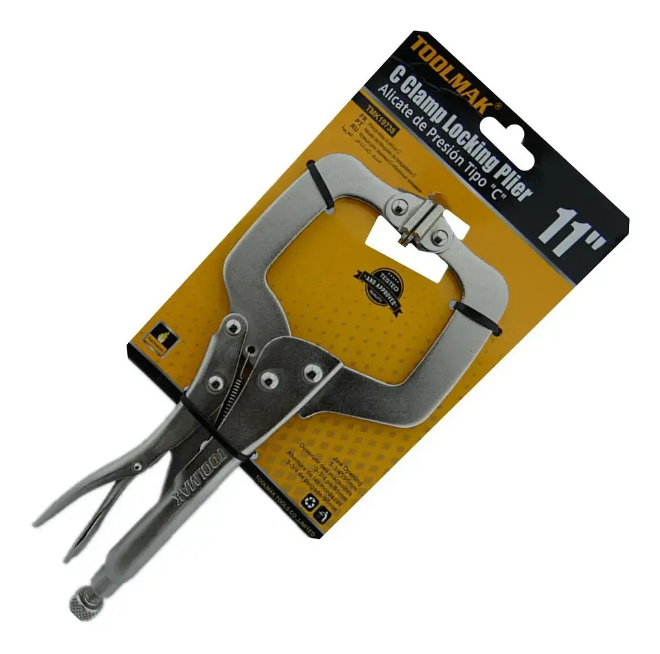 Alicate De Sujeción De Abrazadera En C 11 Pulgada Toolmak 1