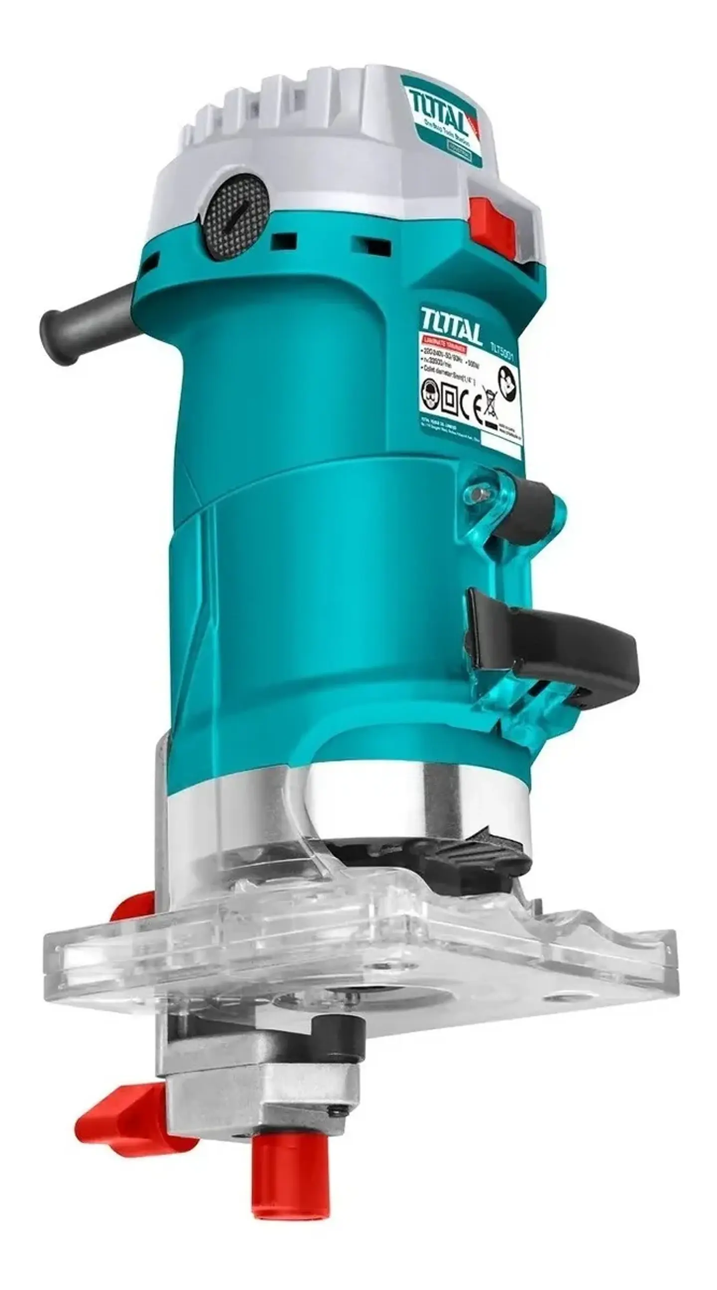 Fresadora Router Mini Tupi 500w Total + Juego 12 Fresas 1/4 Toolmak 3