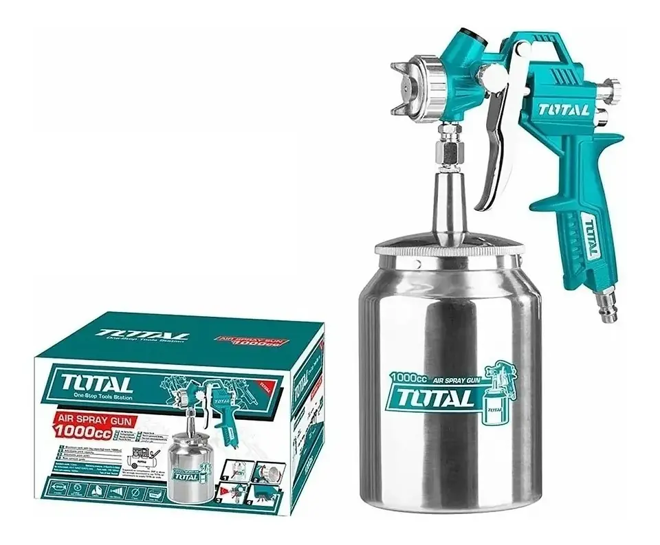 Pistola Para Pintar 1000cc 1.5mm Total Tat11001 1
