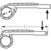 Llave Para Tubo Tipo Cadena Saca Filtro 12 Pulgada Uyustools 3