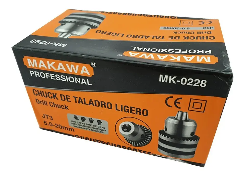 Chuck Mandril De Taladro Pedestal A Presion 20 Mm Makawa 2
