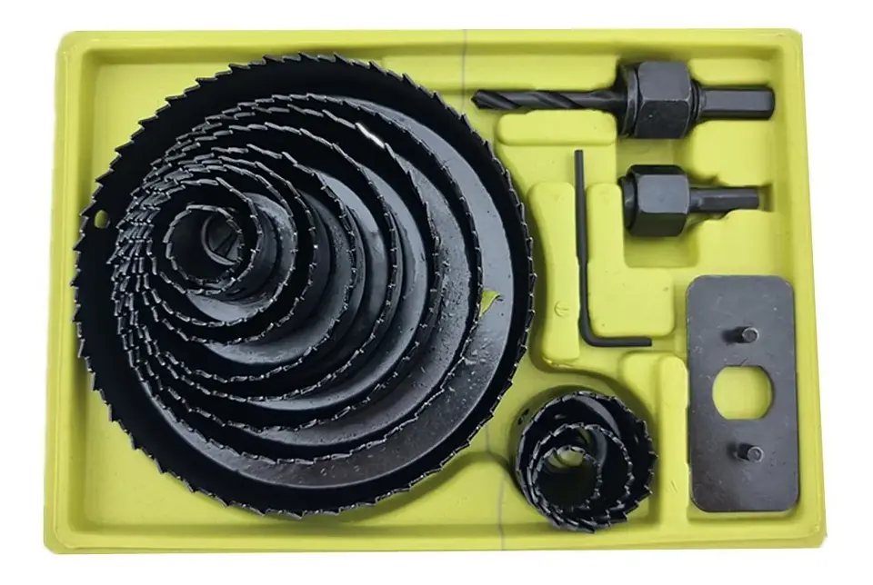 Kit Juego Hoja Broca Sierra Copa Para Madera 16 Piezas Neva 2