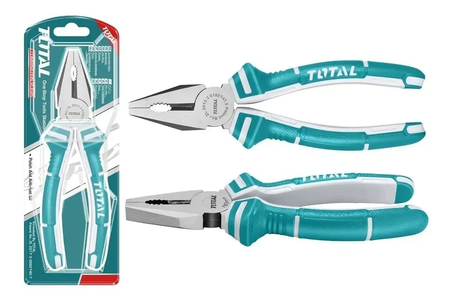 Alicate Pinza Universal 6 Pulgadas Total Tht110606p 1