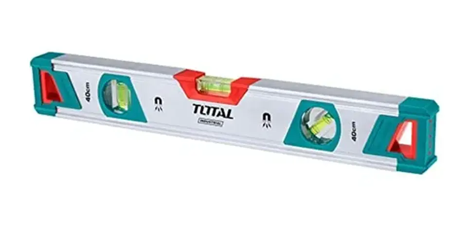 Nivel Aluminio Con Iman 3 Burbujas 40cm Total Tmt20405m 1