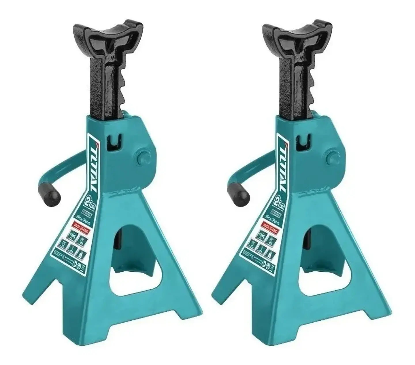 Banquillo Caballete Soporte 2 Toneladas 2 Pcs Total Thjs0201 1