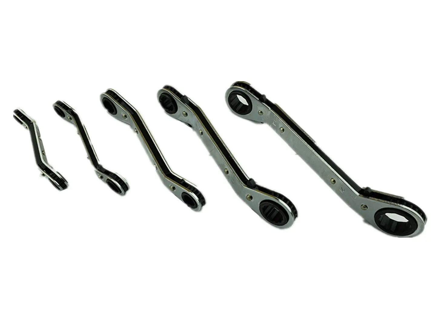 Kit Set Juego De Llaves Chicharras Curvas 5 Piezas Toolmak 2