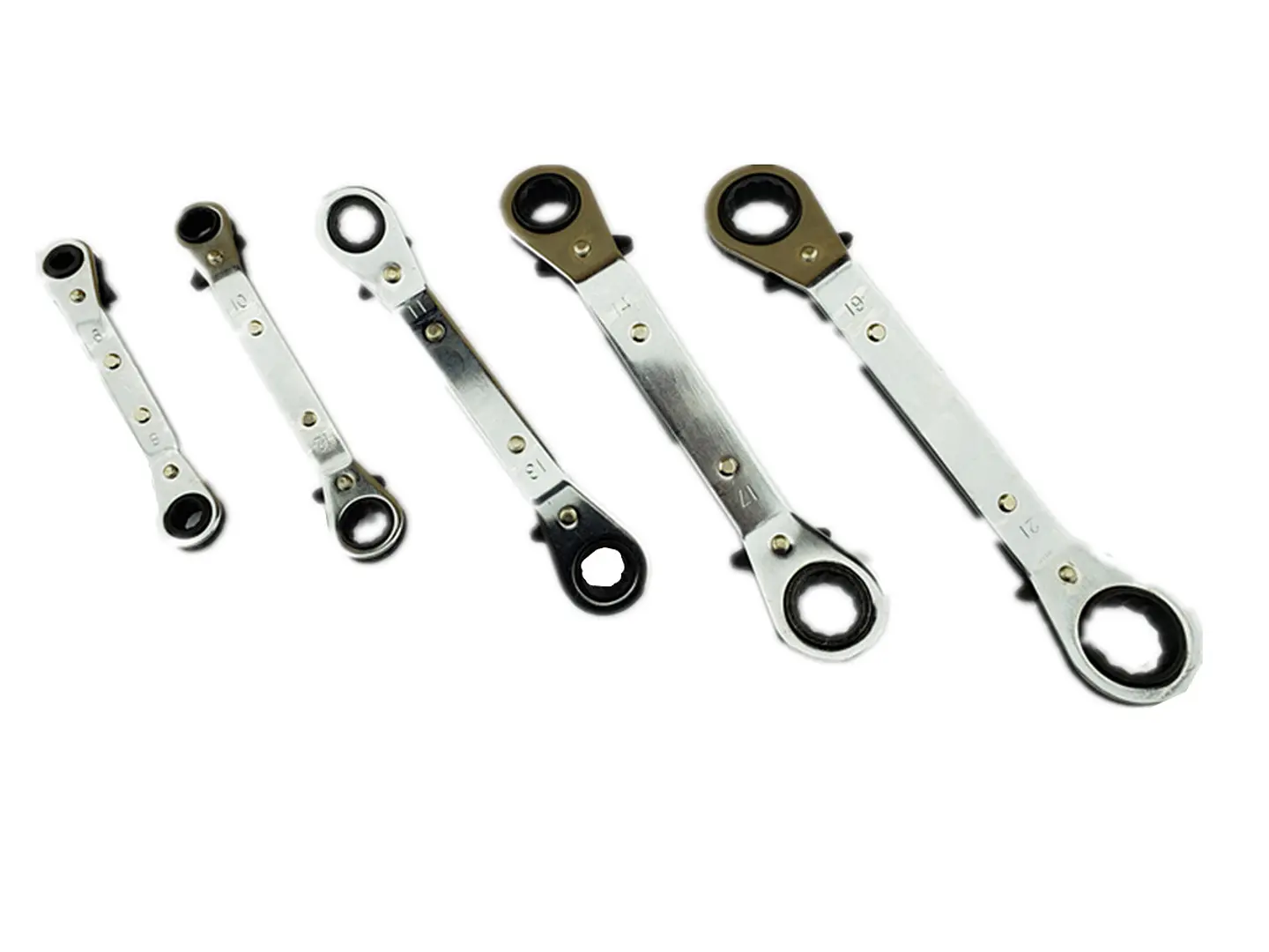 Kit Set Juego De Llaves Chicharras Curvas 5 Piezas Toolmak 3