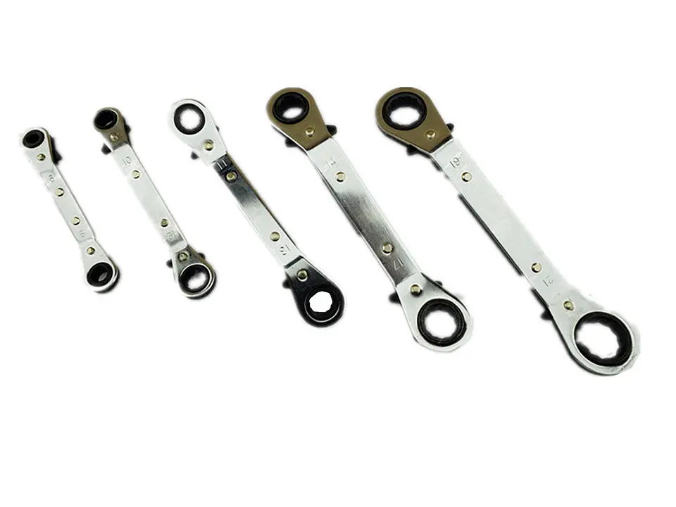 Kit Set Juego De Llaves Chicharras Curvas 5 Piezas Toolmak 3