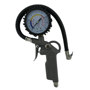 Pistola Para Inflar Y Calibrar Neumaticos Con Manometro Kamasa