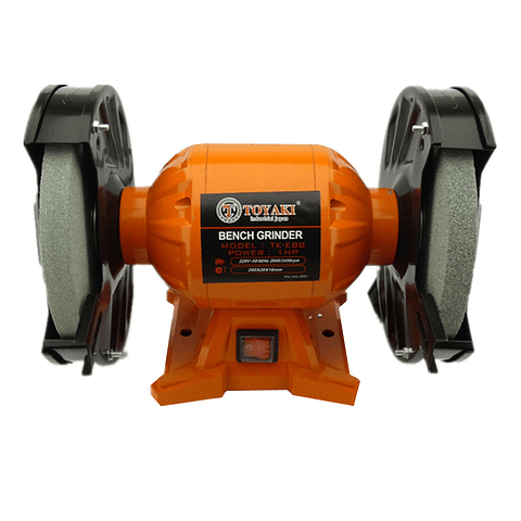 Esmeril De Banco 8 Pulgadas 1 Hp Toyaki Tk-eb8