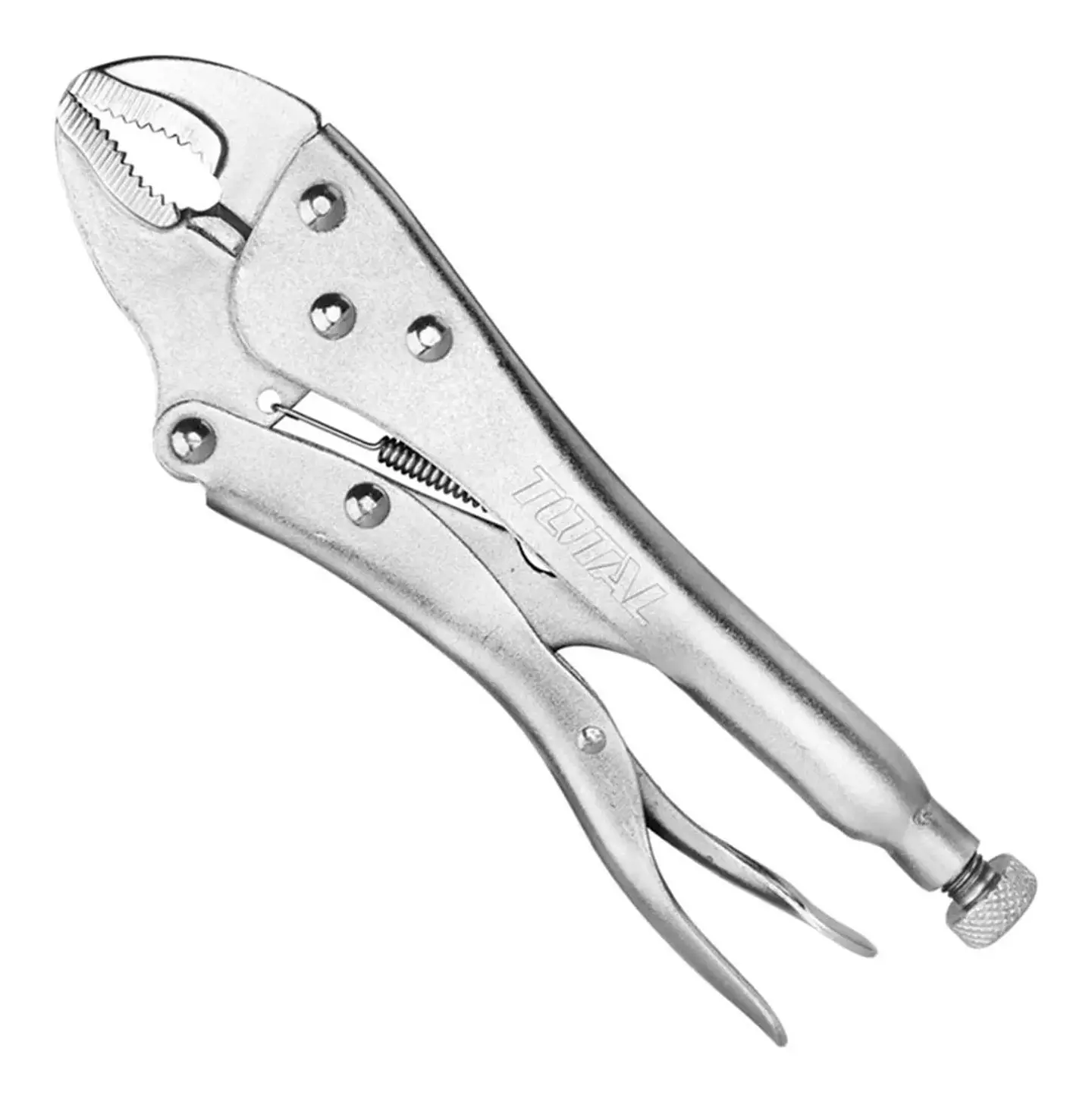 Alicate Caiman De Presion Boca Curva 10 PuLG Total Tht191003 1