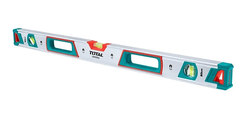 Nivel Aluminio Con Iman 3 Burbujas 80cm Total Tmt20805m