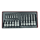 Kit Set Juego Dados Allen Largo Y Corto 1/2 1/4 18 Piezas