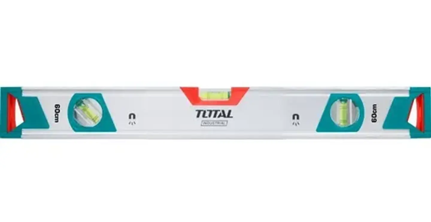 Nivel Aluminio Con Iman 3 Burbujas 60cm Total Tmt20605m 1