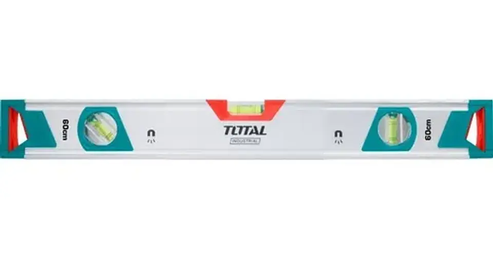 Nivel Aluminio Con Iman 3 Burbujas 60cm Total Tmt20605m 1