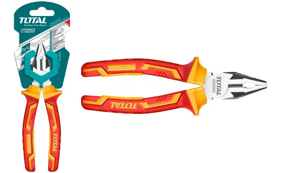 Alicate Universal Aislado Electricista 6 PLG Total Thtip2161 3