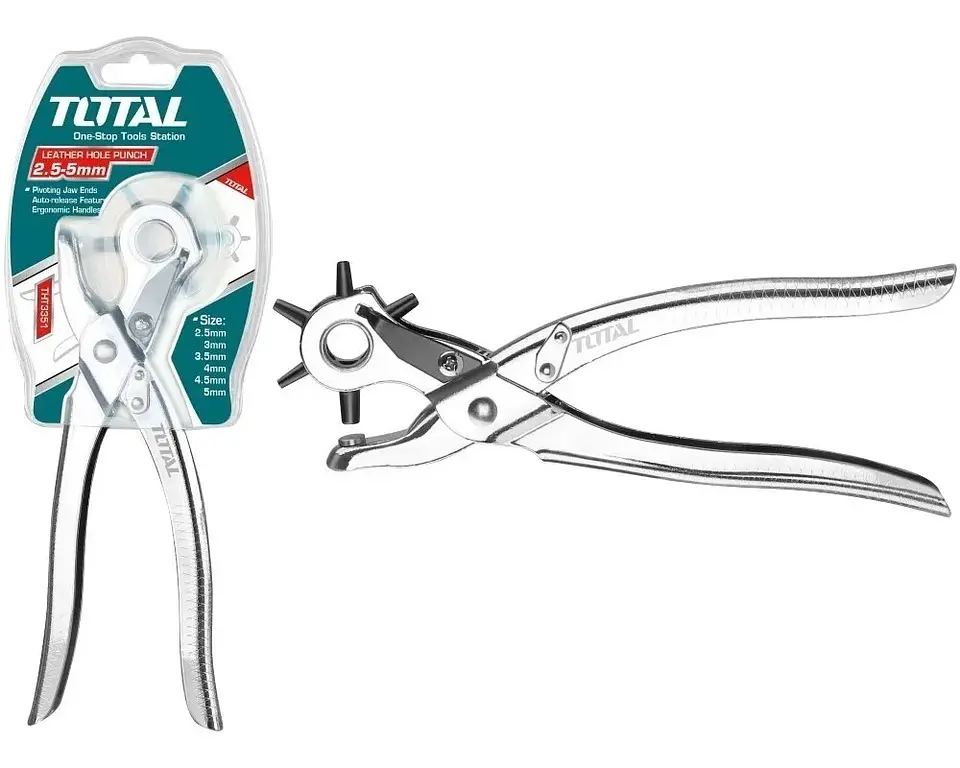 Alicate Sacabocado Perforador (2.5-5mm) Total Tht3351 2