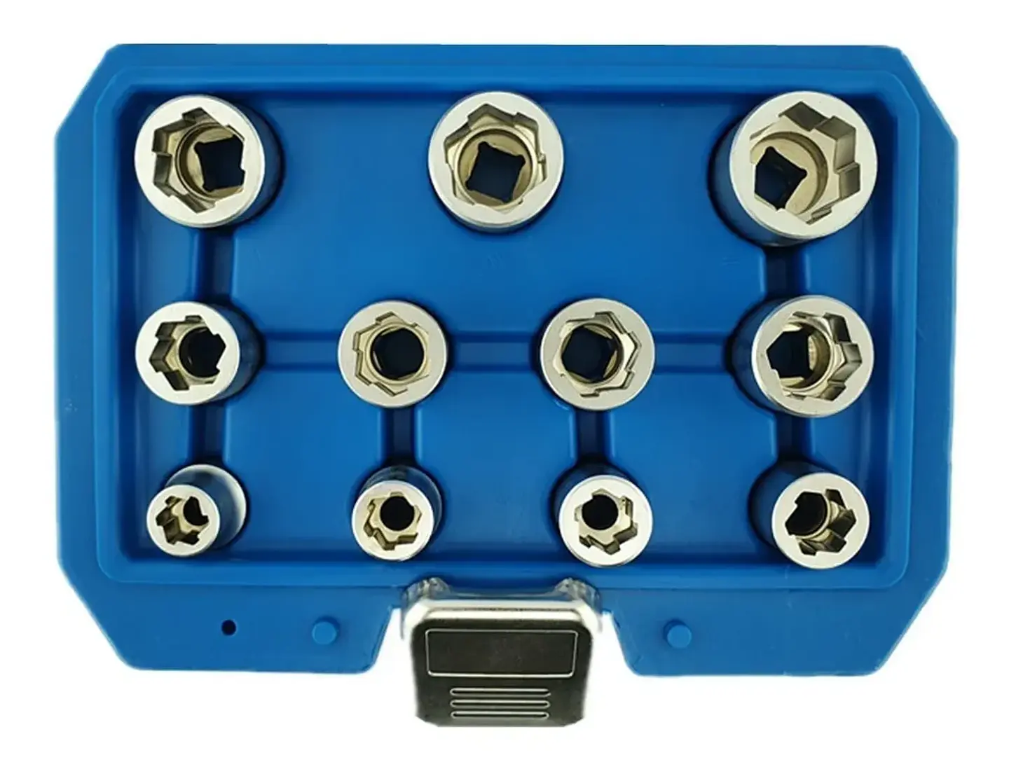 Set Kit Extractor Extraccion Tuerca Pernos Rodados 11 Piezas 3