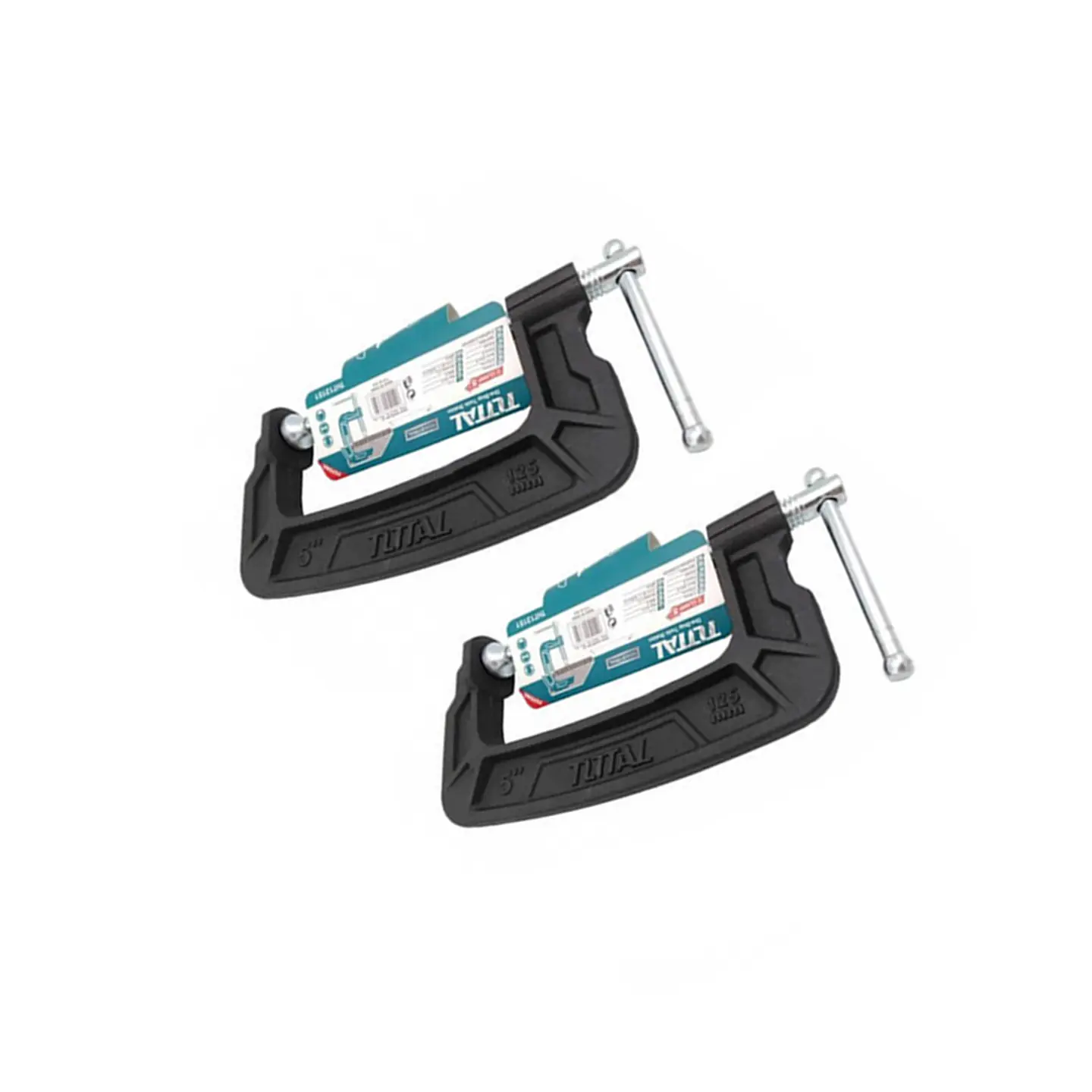 Prensa Tipo C 5 Pulgadas (125mm) Total Tht13151 (PACK 2) 1