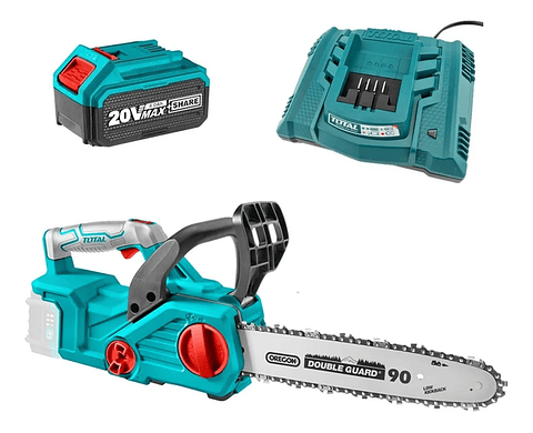 Motosierra Inalambrica 20v 12 PuLG +bat+carg Total Tgsli2001