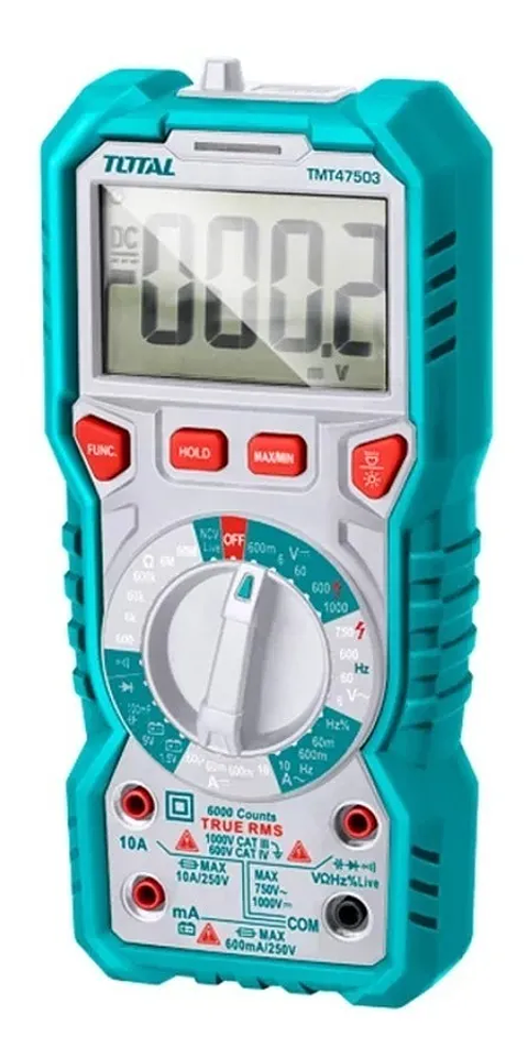 Multimetro Multitester Digital Total Tmt47503