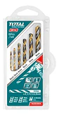 Kit Set Juego Brocas Para Metal 6 Piezas Total Tacsd0605 - Miniatura 1