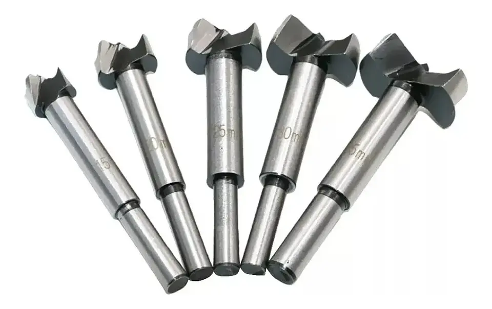 Kit Set Juego De Brocas Fortsner Para Madera 5 Piezas Makawa 2