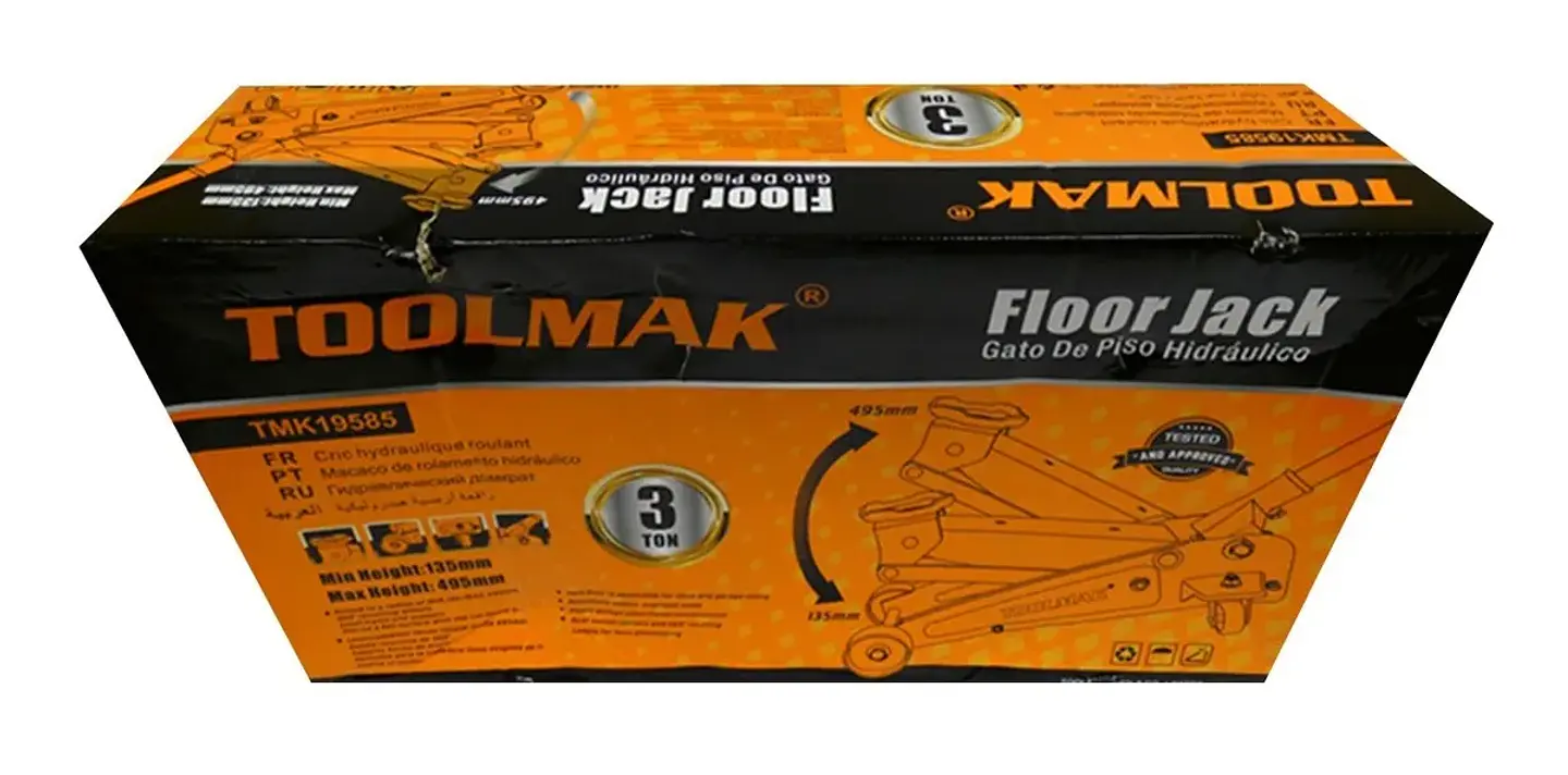 Gata Hidraulica Tipo Caiman 3 Toneladas Toolmak 2