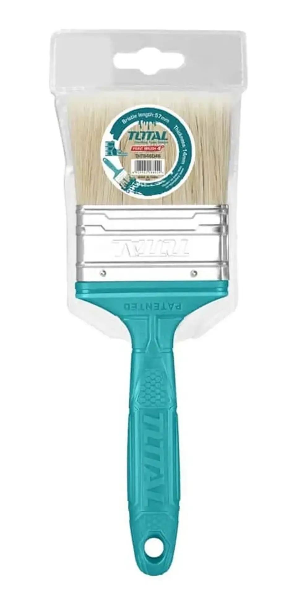 Brocha Para Pintar 4 Pulgadas Mango Plastico Total Tht846046 2