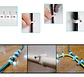 Grapa Grampa Rg6 Cable 9mm Blanco 100 Unidades Toolmak - Miniatura 2