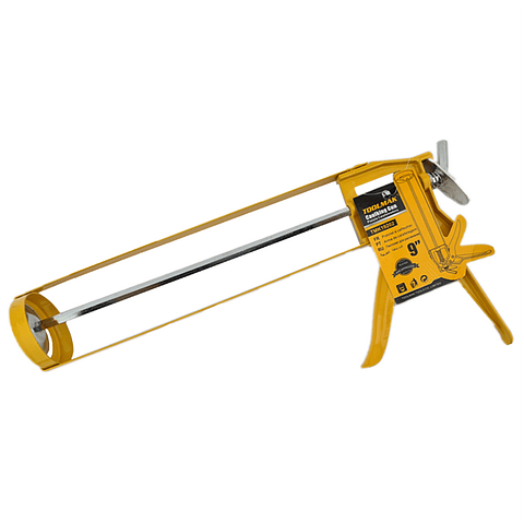 Pistola Calafatera 9 Tipo Esqueleto Para Silicona Toolmak