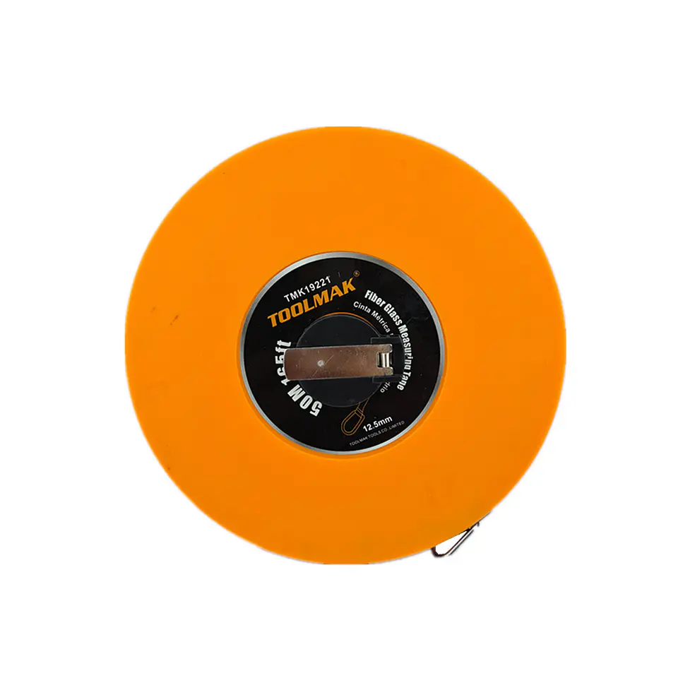 Huincha Cinta Métrica Fibra De Vidrio 50m X 12.5mm Toolmak 1