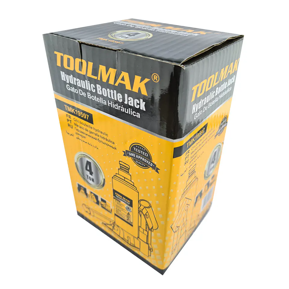 Gata Hidraulica Tipo Botella 4 Toneladas Tmk19597 2