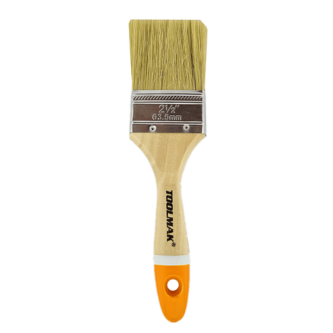 Brocha Para Pintar 2.5 Pulgadas (63mm) Mango Madera Toolmak