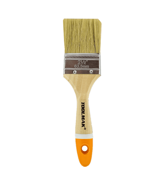 Brocha Para Pintar 2.5 Pulgadas (63mm) Mango Madera Toolmak