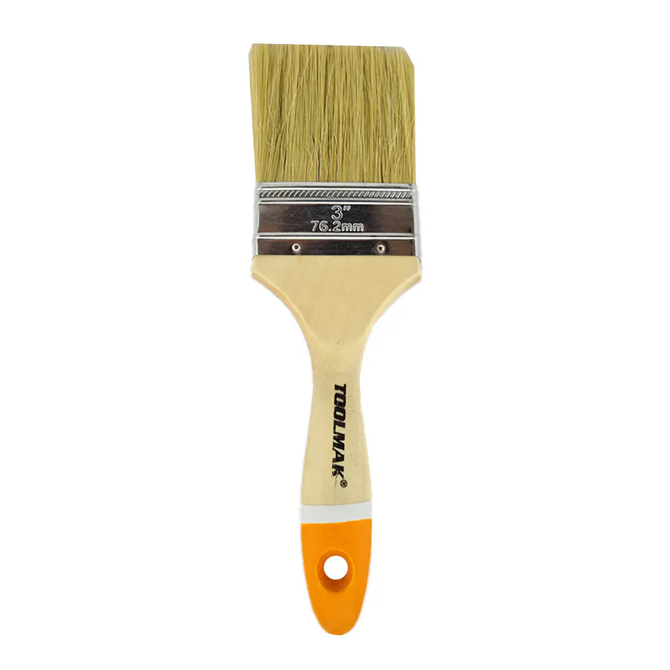 Brocha Para Pintar 3 Pulgadas (76mm) Mango Madera Toolmak 1