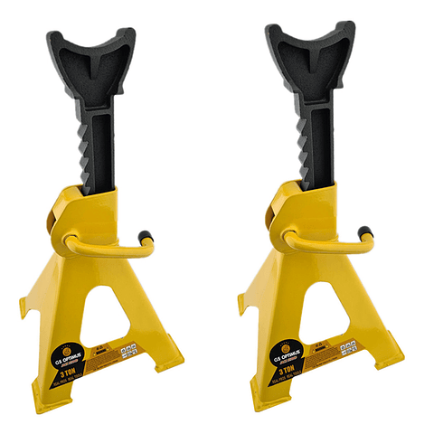 Par De Banquillo Soporte Caballete Pinocho 3 Toneladas KP