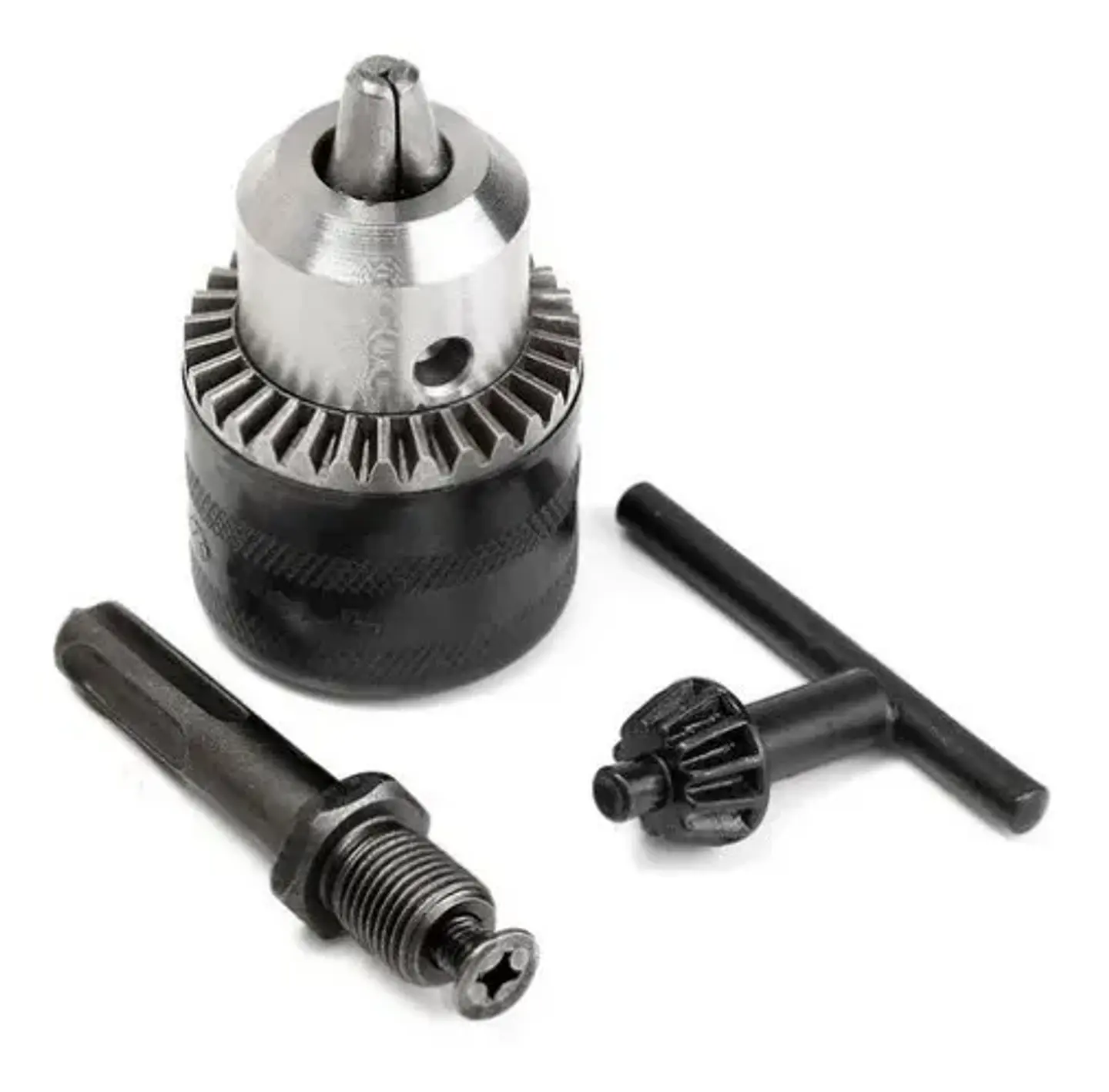 Mandril Taladro 13mm + Llave 1/2 Adaptador Taladro Crownman 2