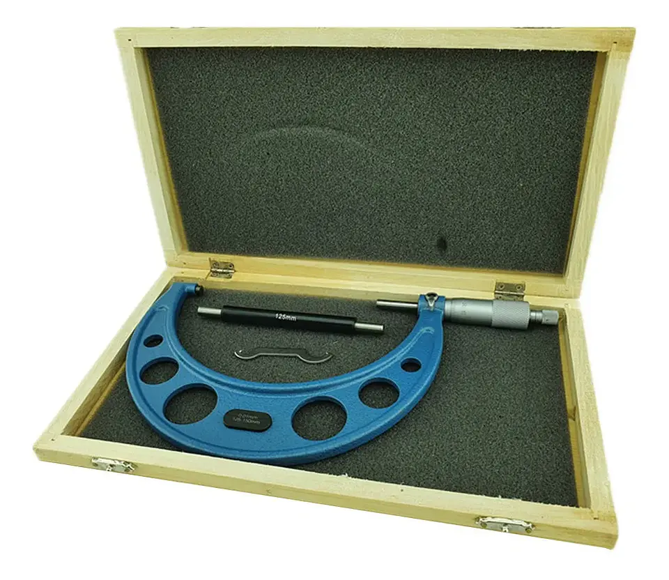 Micrometro Exterior 125 - 150 Mm 0.01 Mm 2