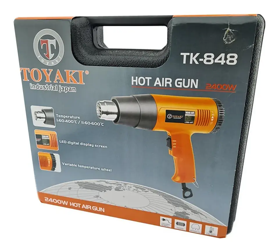 Pistola De Calor 600°c 2400w Toyaki Tk-848 3
