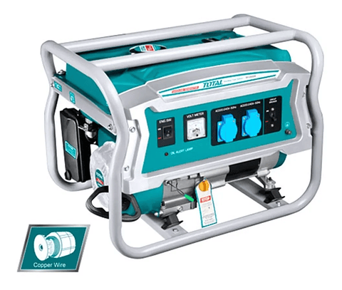 Generador Electrico Bencinero 15l 3500w Total Tp135006
