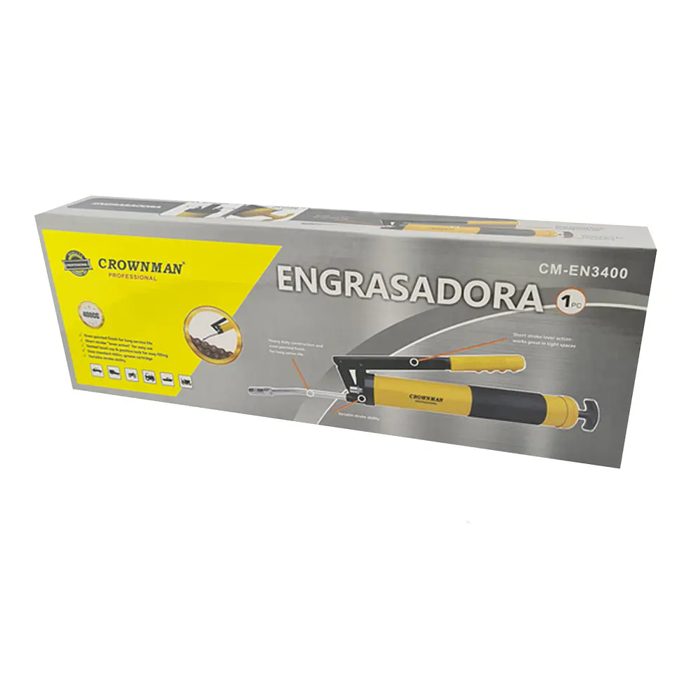 Engrasadora Manual 400cc Crownman Cm-en3400 2
