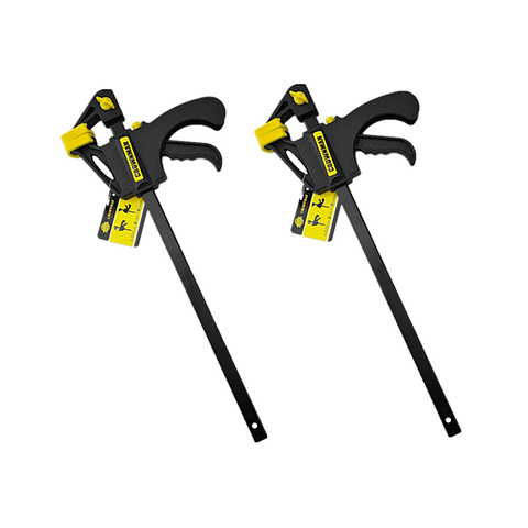 Prensa Rapida Madera Carpintero 12 Pulgadas Crownman PACK 2