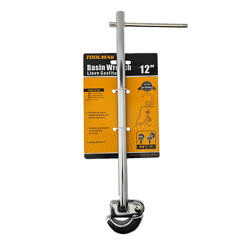 Llave Gasfiter 12 Pulgadas Toolmak