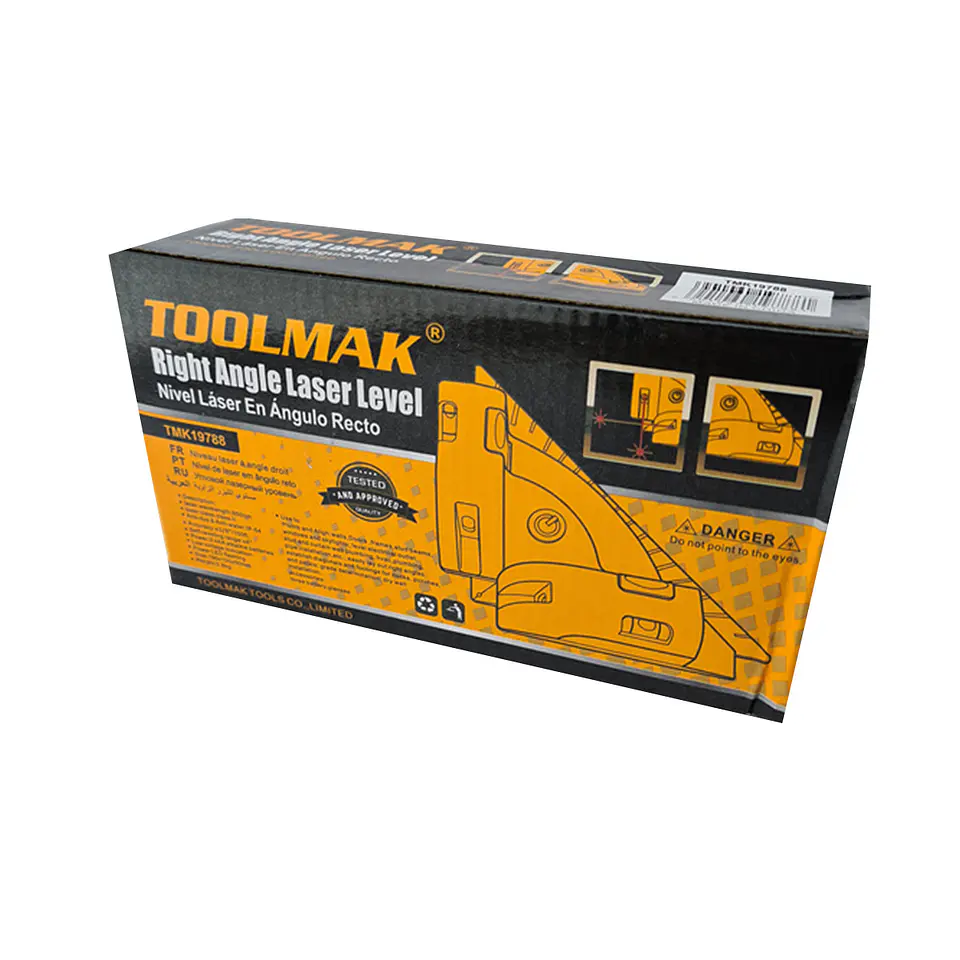 Nivelador Nivel Laser Escuadra Nivel En 90° Angulo Recto Tmk 4