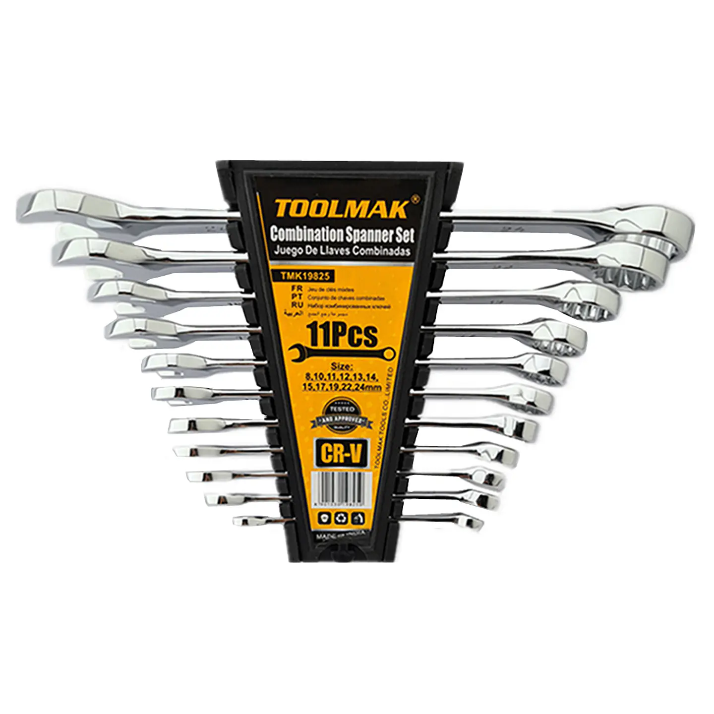 Kit Set Juego De Llaves Punta - Corona 11 Piezas Toolmak 1