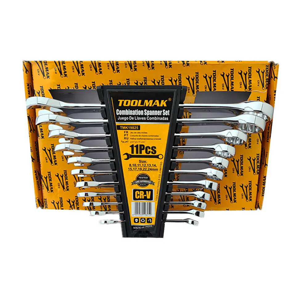 Kit Set Juego De Llaves Punta - Corona 11 Piezas Toolmak 2