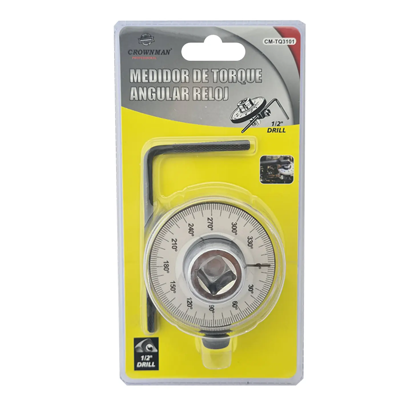 Llave Medidor De Torque Angular Crownman Cm-tq3101 1