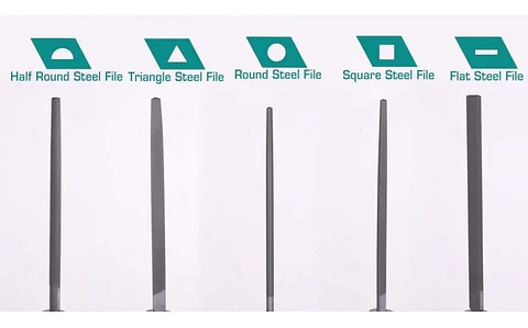 Kit Set Juego De Mini Limas 6 Piezas 3mm X 140mm Total